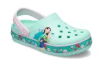 Crocs Padrão Engraçado Pequeno Crocs Outdoor Sports Big Boys Sandálias Verde Menta