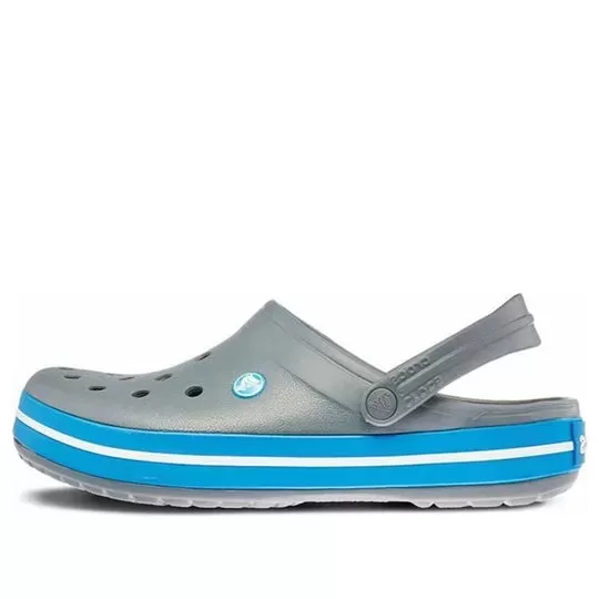 Crocs Praia Cinza Azul Sandálias ‘Grey Blue’ 11016-07W