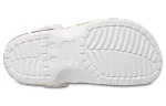 Crocs Praia Flores Brancas Sandálias ‘White Red Green’