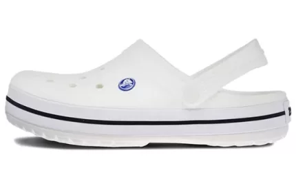 Crocs Praia Unissex Sandálias Brancas 11016-100