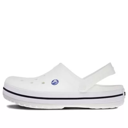 Crocs Praia Unissex Sandálias Brancas 11016-100