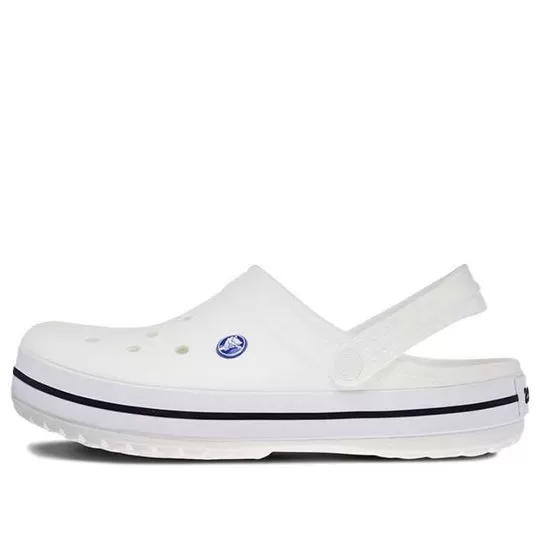 Crocs Praia Unissex Sandálias Brancas 11016-100