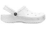Crocs Ralen Clog Outdoor Salto Plano Sandálias Esportivas Brancas 15907-100