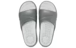 Crocs Reviva Chinelos esportivos planos antiderrapantes aconchegantes unissex cinza
