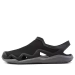 Crocs Sandália Onda Swiftwater ‘Preto Cinza’