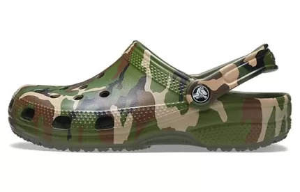 Crocs Sandálias Beach Army Verde Camuflagem