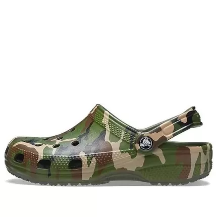 Crocs Sandálias Beach Army Verde Camuflagem