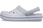 Crocs Sandálias Cinzentas Unissex Leves e Resistentes ao Desgaste Crocband 11016-1FH