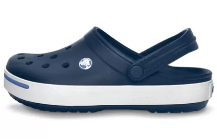 Crocs Sandálias Crocband Beach Unissex Azul 11989-42T