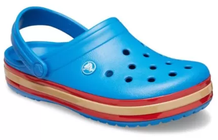 Crocs Sandálias Crocband Hyper Shine Clog Azul