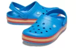 Crocs Sandálias Crocband Hyper Shine Clog Azul