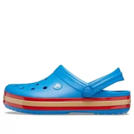 Crocs Sandálias Crocband Hyper Shine Clog Azul