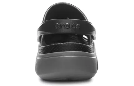 Crocs Sandálias Duet Beach Preto Cinza ‘Black Grey’ 11991-070