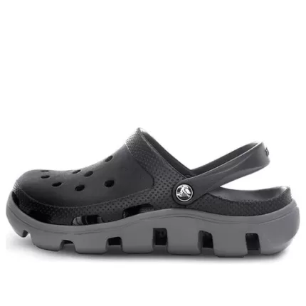 Crocs Sandálias Duet Beach Preto Cinza ‘Black Grey’ 11991-070
