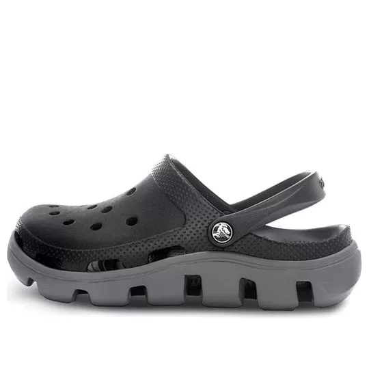 Crocs Sandálias Duet Beach Preto Cinza ‘Black Grey’ 11991-070