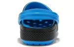 Crocs Sandálias Esportivas Leves e Aconchegantes Resistentes ao Desgaste Unissex Pretas Azul ‘Black Blue’