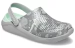 Crocs Sandálias LiteRide Printing Cinza Verde