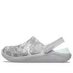 Crocs Sandálias LiteRide Printing Cinza Verde