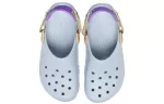 Crocs Sandálias Outdoor Beach Unissex Azul Cinza