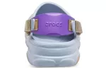 Crocs Sandálias Outdoor Beach Unissex Azul Cinza