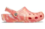 Crocs Sandálias Praia Mármore Laranja