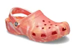 Crocs Sandálias Praia Mármore Laranja