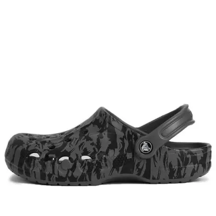 Crocs Sandálias Praia Preta ‘Gray White’