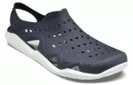 Crocs Sandálias Pretas Brancas