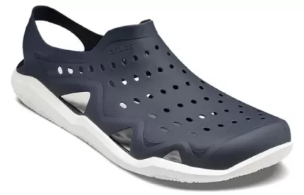 Crocs Sandálias Pretas Brancas
