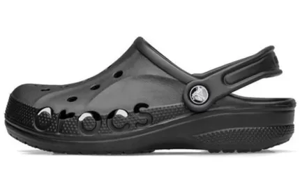 Crocs Sandálias Unissex Pretas Praia 10126-001