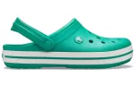 Crocs Sandálias Verdes Unissex Leves e Resistentes ao Desgaste Crocband 11016-3TL