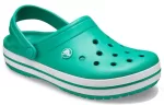 Crocs Sandálias Verdes Unissex Leves e Resistentes ao Desgaste Crocband 11016-3TL