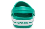 Crocs Sandálias Verdes Unissex Leves e Resistentes ao Desgaste Crocband 11016-3TL