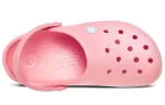 Crocs Sandálias de Praia Rosa Branco Unissex ‘Pink White’ 11016-7H5