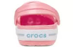 Crocs Sandálias de Praia Rosa Branco Unissex ‘Pink White’ 11016-7H5