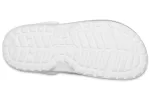 Crocs Sandálias esportivas aconchegantes resistentes ao desgaste unissex branco marrom ‘White Brown’