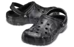 Crocs Sandálias esportivas aconchegantes resistentes ao desgaste unissex cinza