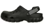 Crocs Sandálias esportivas antiderrapantes aconchegantes unissex pretas