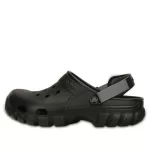 Crocs Sandálias esportivas antiderrapantes aconchegantes unissex pretas