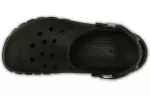 Crocs Sandálias esportivas antiderrapantes aconchegantes unissex pretas