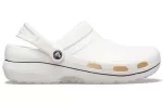 Crocs Sandálias esportivas antiderrapantes resistentes ao desgaste unissex brancas pretas ‘White Black’