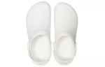 Crocs Sandálias esportivas antiderrapantes resistentes ao desgaste unissex brancas pretas ‘White Black’