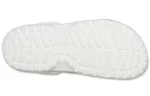 Crocs Sandálias esportivas antiderrapantes resistentes ao desgaste unissex brancas pretas ‘White Black’