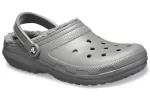 Crocs Sandálias esportivas leves e resistentes ao desgaste unissex cinza ‘Gray’