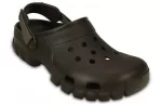 Crocs Sandálias esportivas unissex minimalistas resistentes ao desgaste e aconchegantes marrom