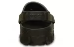 Crocs Sandálias esportivas unissex minimalistas resistentes ao desgaste e aconchegantes marrom