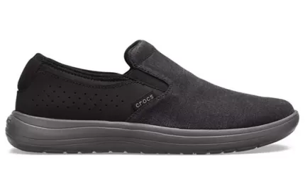 Crocs Sapato Reviva Preto Cinza ‘Preto Cinza’