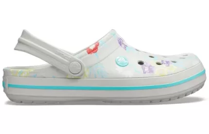 Crocs Sapato casual crocband unissex cinza