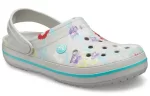 Crocs Sapato casual crocband unissex cinza