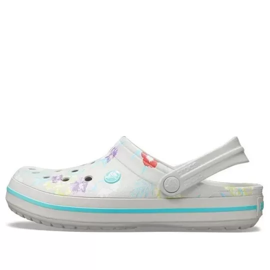 Crocs Sapato casual crocband unissex cinza